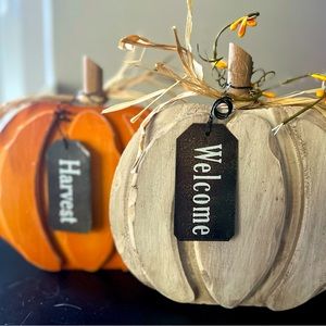 Pumpkin decor